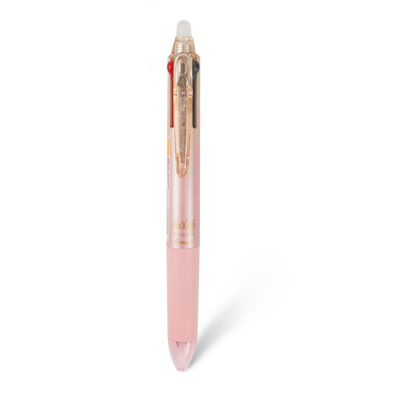 Pilot FriXion Ball 4 Color Gel Multi Pen - 0.38 mm Light Pink