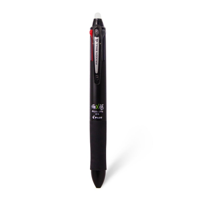 Pilot FriXion Ball 4 Color Gel Multi Pen - 0.5 mm Black
