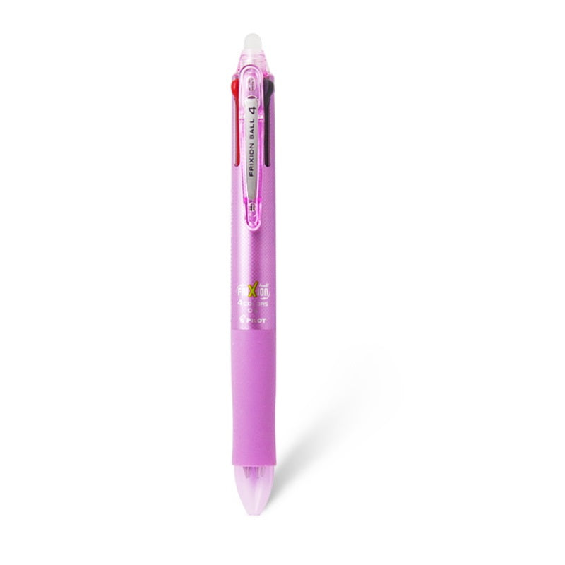 Pilot FriXion Ball 4 Color Gel Multi Pen - 0.5 mm Pink Purple