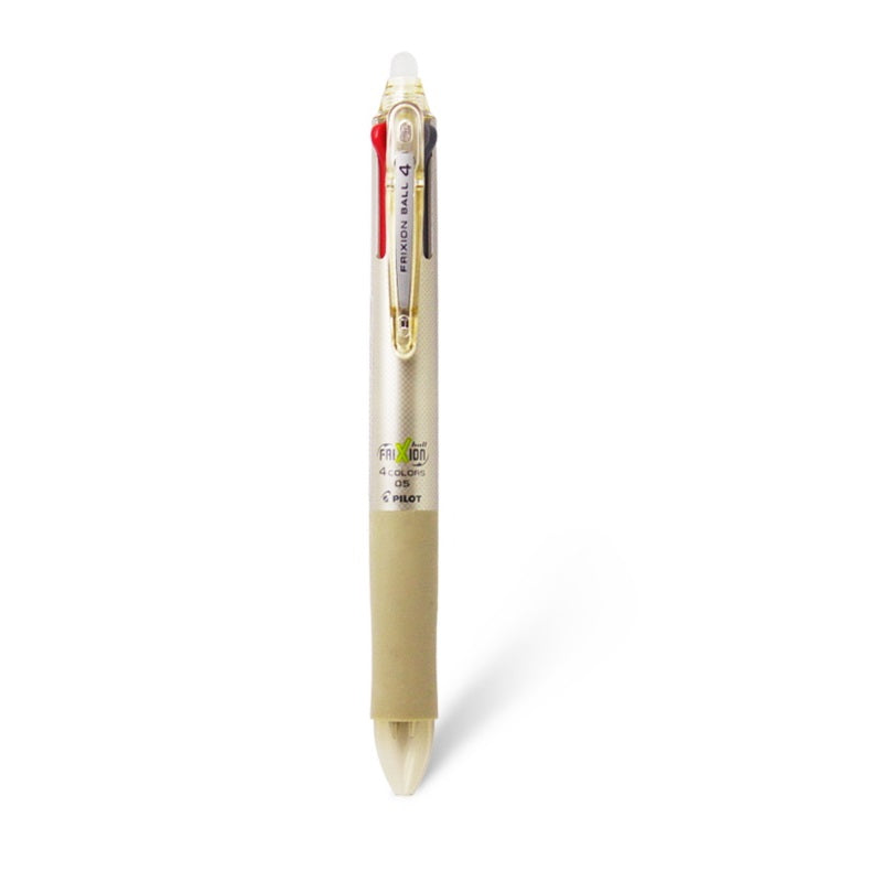 Pilot FriXion Ball 4 Color Gel Multi Pen - 0.5 mm Gold