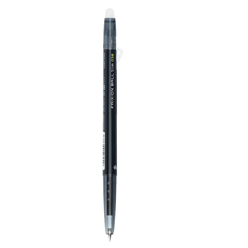 Pilot Frixion Ball Slim Erasable Gel Pen Extra Fine Point 0.38mm 3 Pack Black