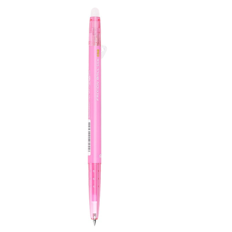 Pilot Frixion Ball Slim Erasable Gel Pen Extra Fine Point 0.38mm 3 Pack Light Pink