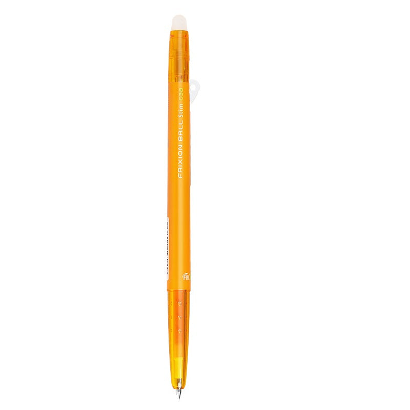 Pilot Frixion Ball Slim Erasable Gel Pen Extra Fine Point 0.38mm 3 Pack Yellow
