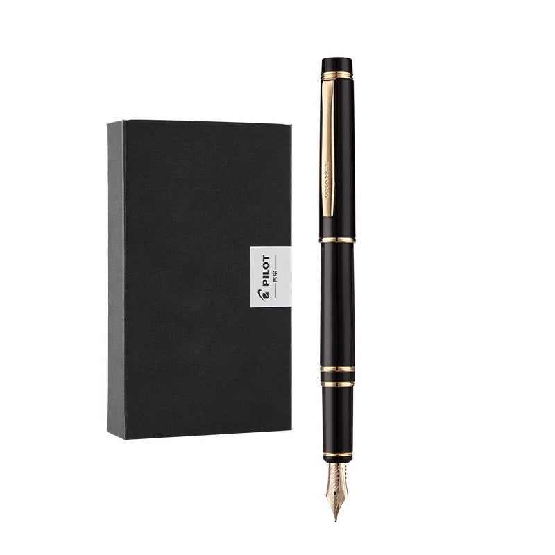 Pilot Grance Fountain Pen 14K Gold Fine Nib Black