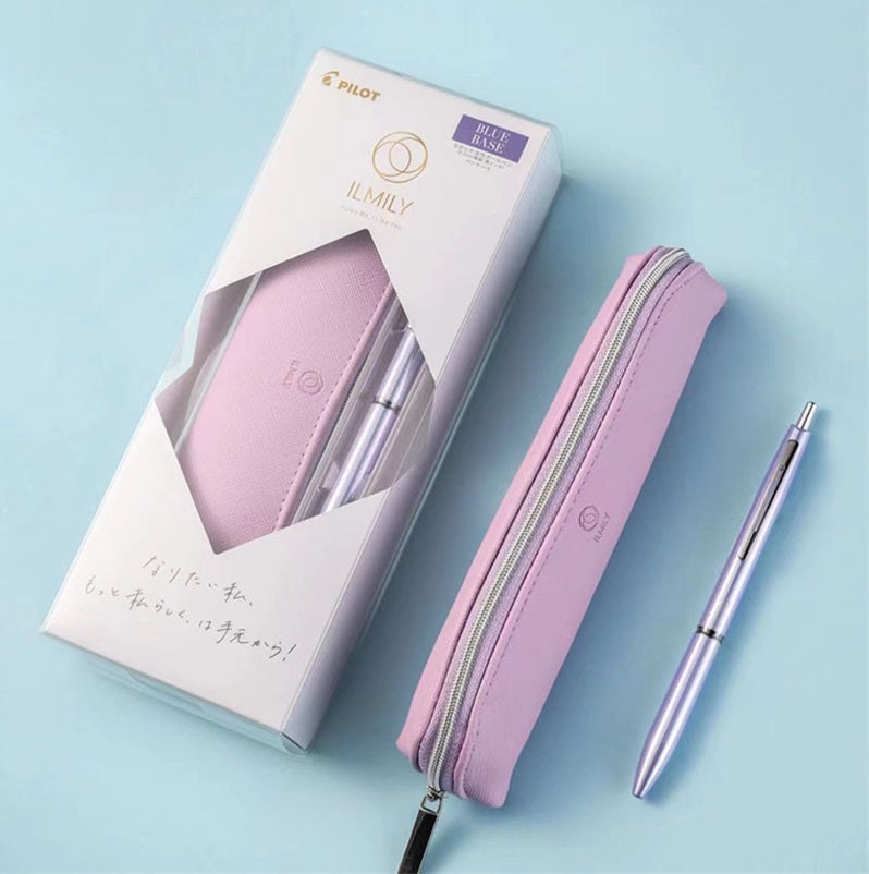 Pilot ILMILY Ballpoint Pen and Pen Case - 0.5mm - Gift Set