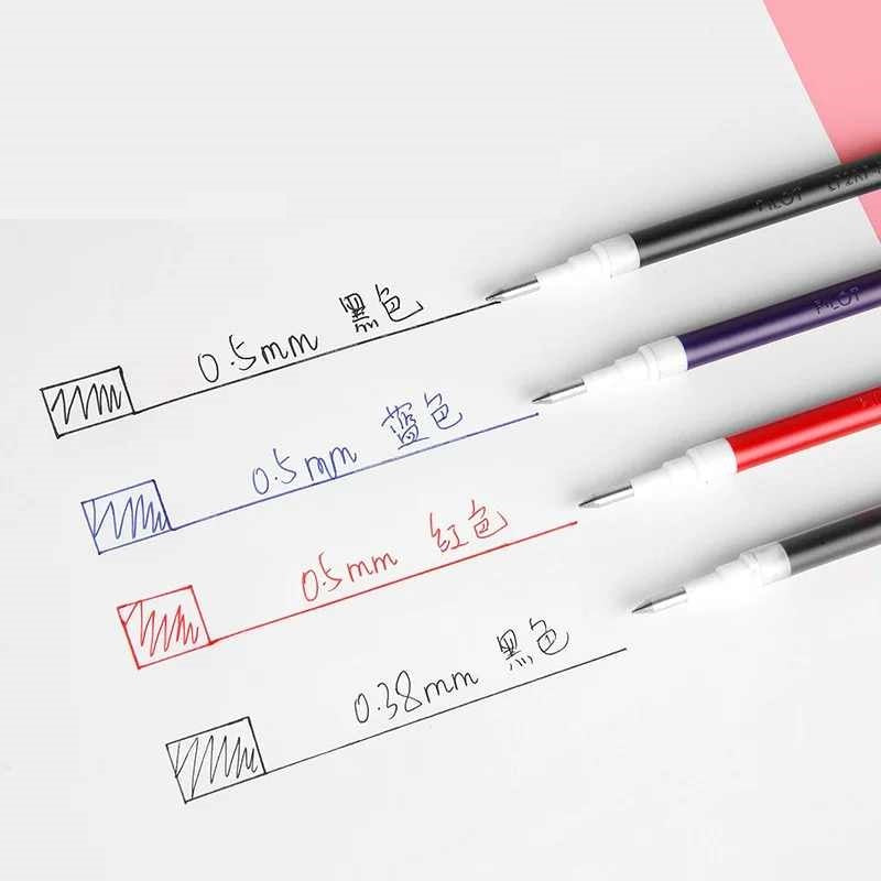Pilot LP2RF-8EF Gel Pen Refill - 0.5mm - Black/Red/Blue - 10 Pack