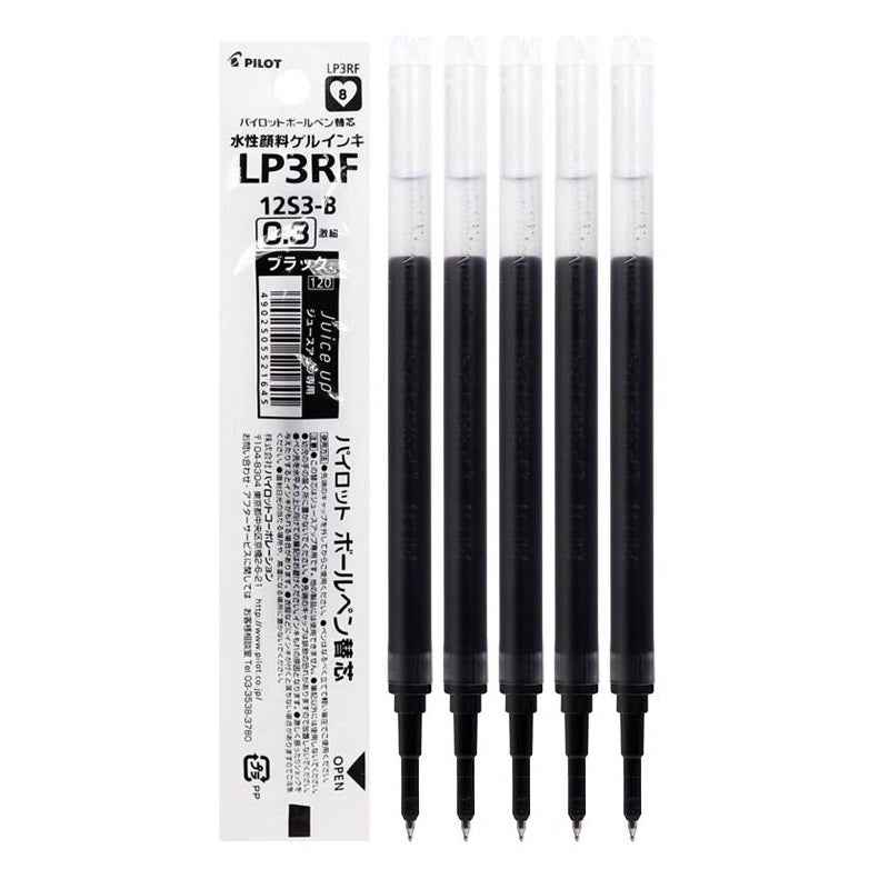 Pilot LP3RF-12S3 Juice Up Gel Pen Refill 0.3mm 5 Pack Black