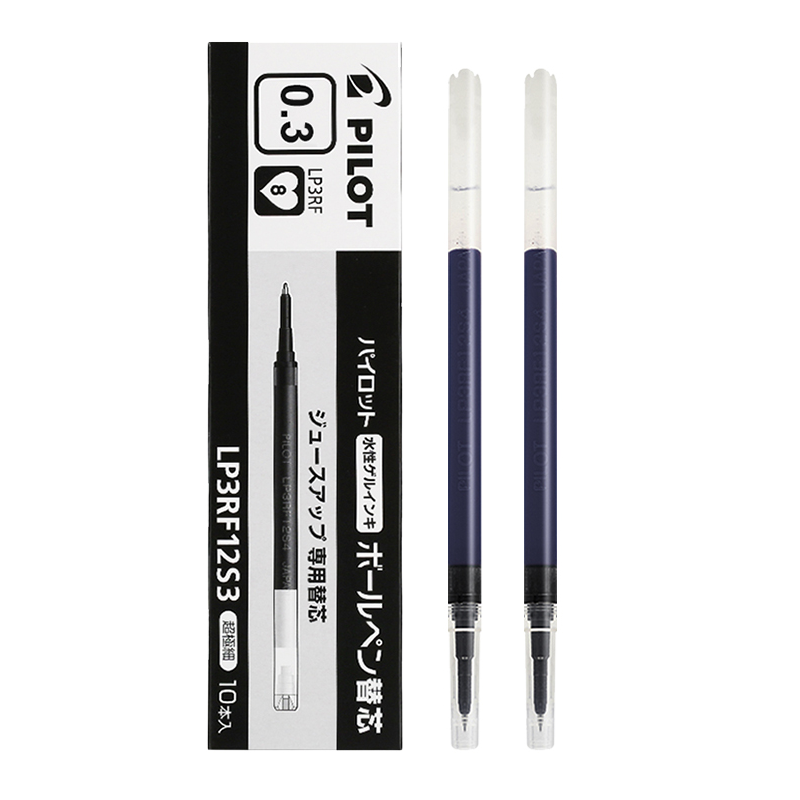 Pilot LP3RF-12S3 Juice Up Gel Pen Refill 0.3mm 10 Pack Dark Blue