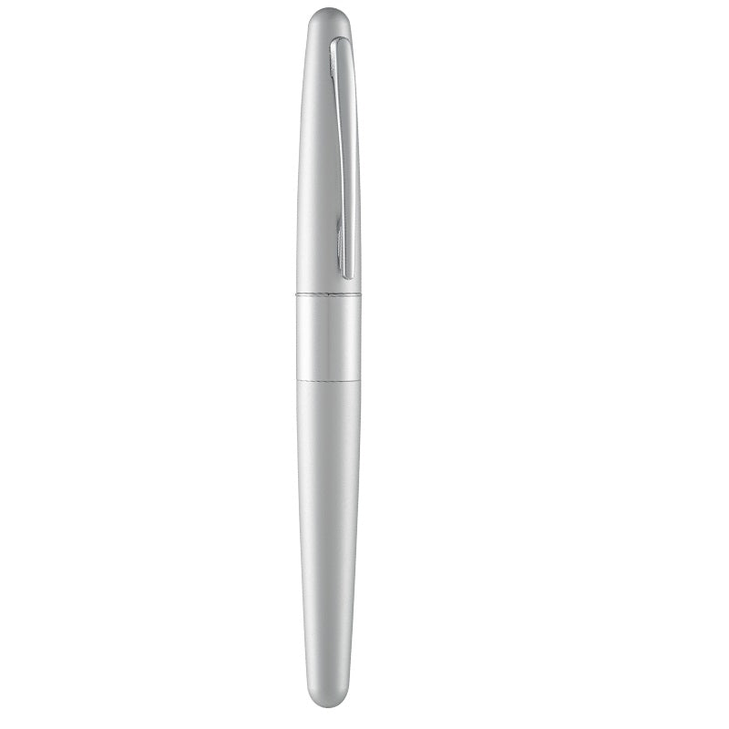 Pilot Metropolitan Animal Fountain Pens 88G Metal Body Silver Flat