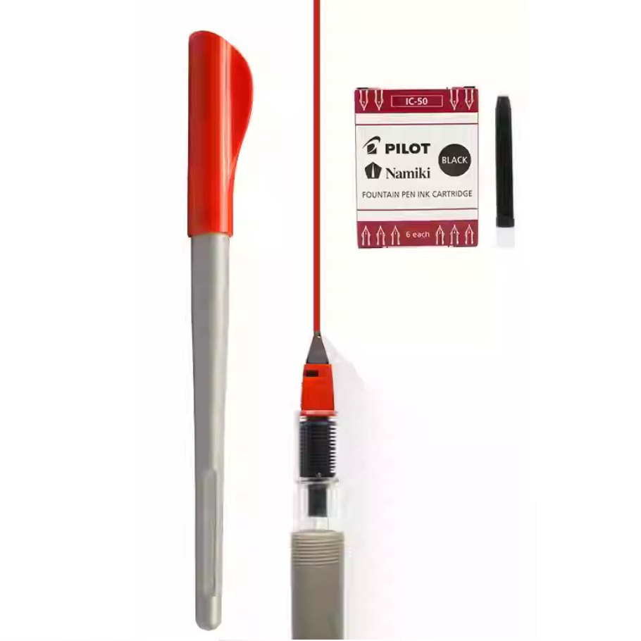 Pilot Parallel Caligraphy Pens with 6 Black Ink Cartridge