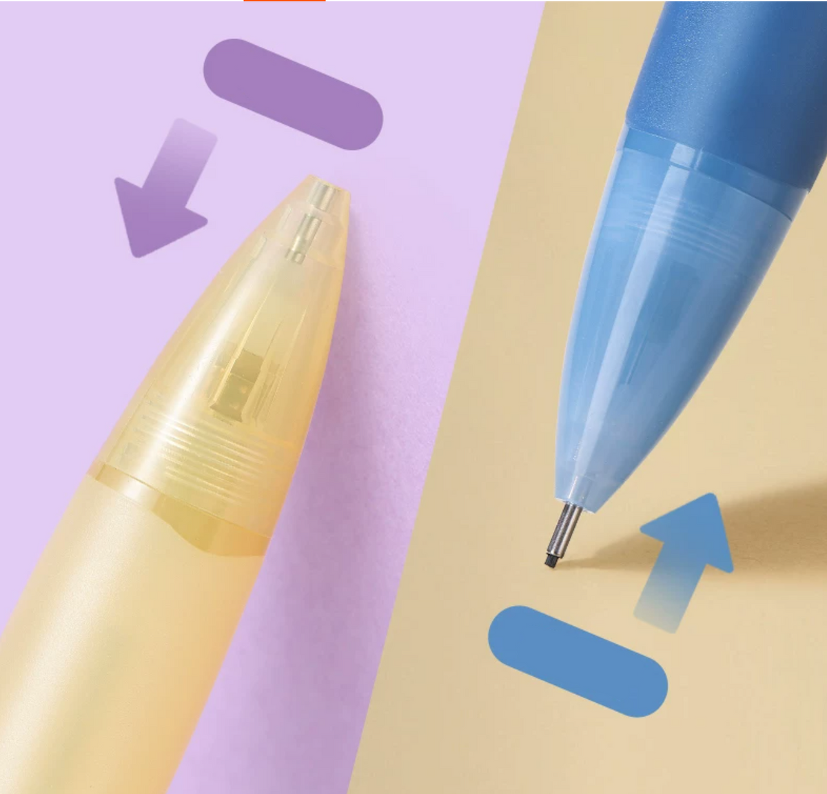 Pilot Rexgrip HRG-10R 0.5 mm Mechanical Pencils, 5-Colour Set