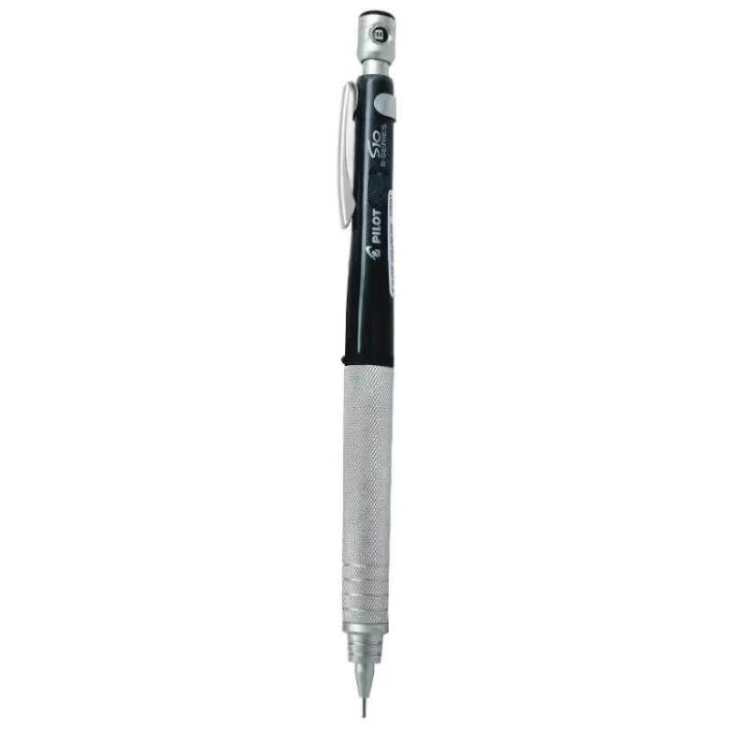 Pilot S10 Drafting Mechanical Pencil | Metal Low Center of Gravity | 0.3 / 0.4 / 0.5 / 0.9mm Black 0.5mm