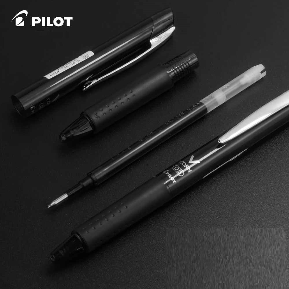 Pilot Water-Based Ballpoint Pen V Corn Knock 0.5mm Black 5/10PCS