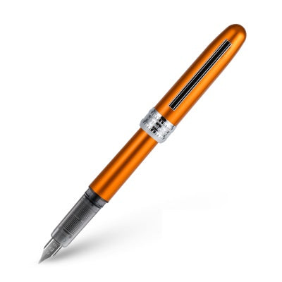 Platinum Plaisir Fountain Pen Fine Nib,PGB-1000 Orange