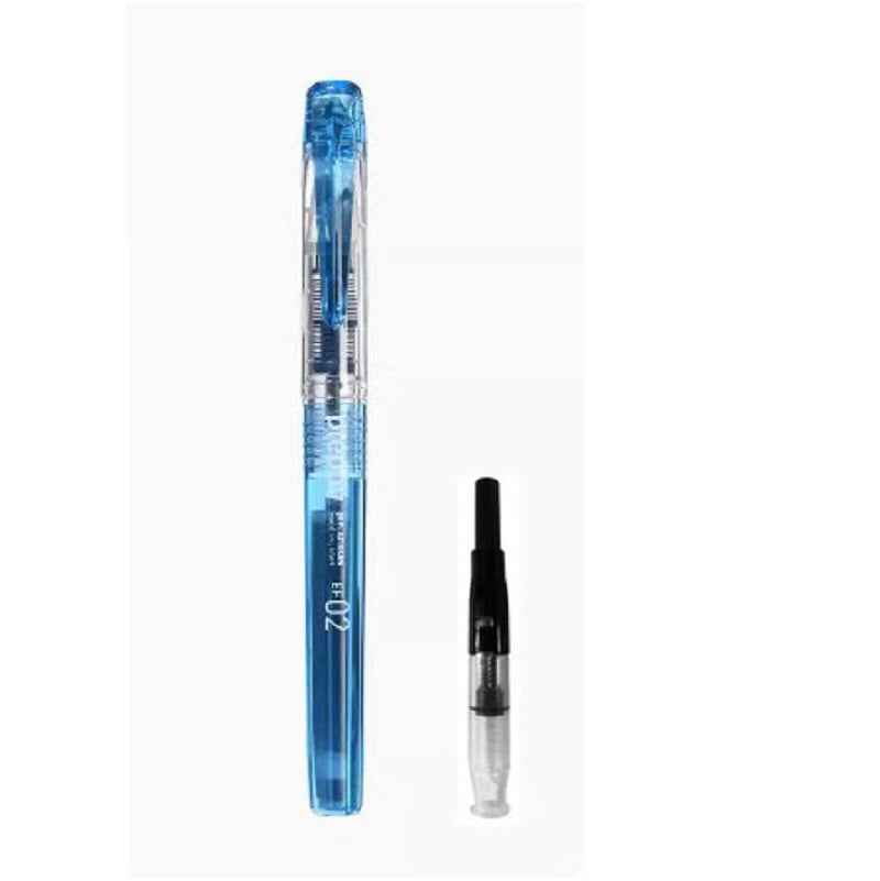 Platinum Preppy Fountain Pen with Ink Cartridge and Converter Blue