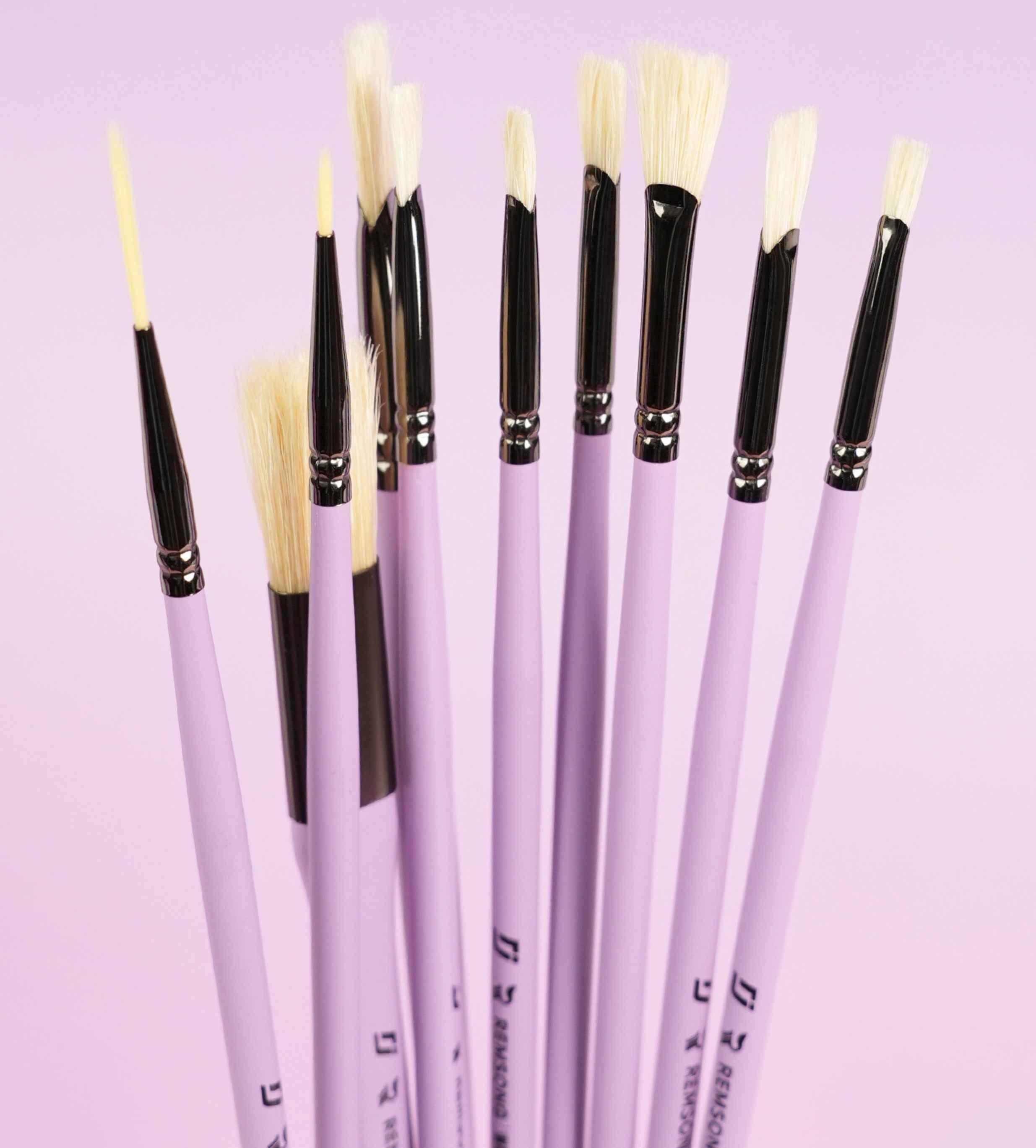REMSONG Watercolor Brushes Professional Set 10 Pack