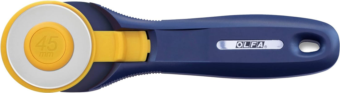 OLFA 45mm Quick-Change Rotary Fabric Cutter (RTY-2C) Blue