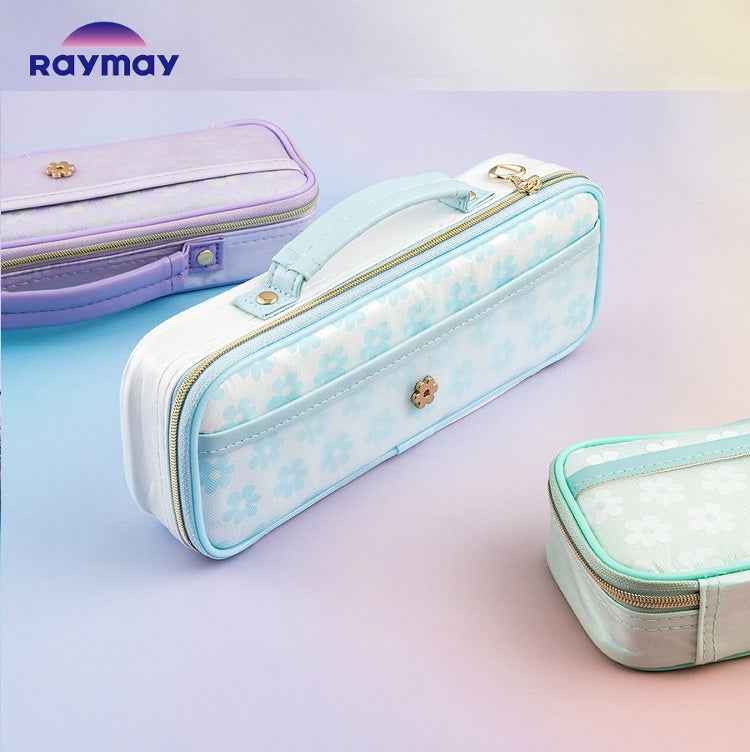 Raymay Fujii FSB1269 Pencil Case, Top Liner, Flower