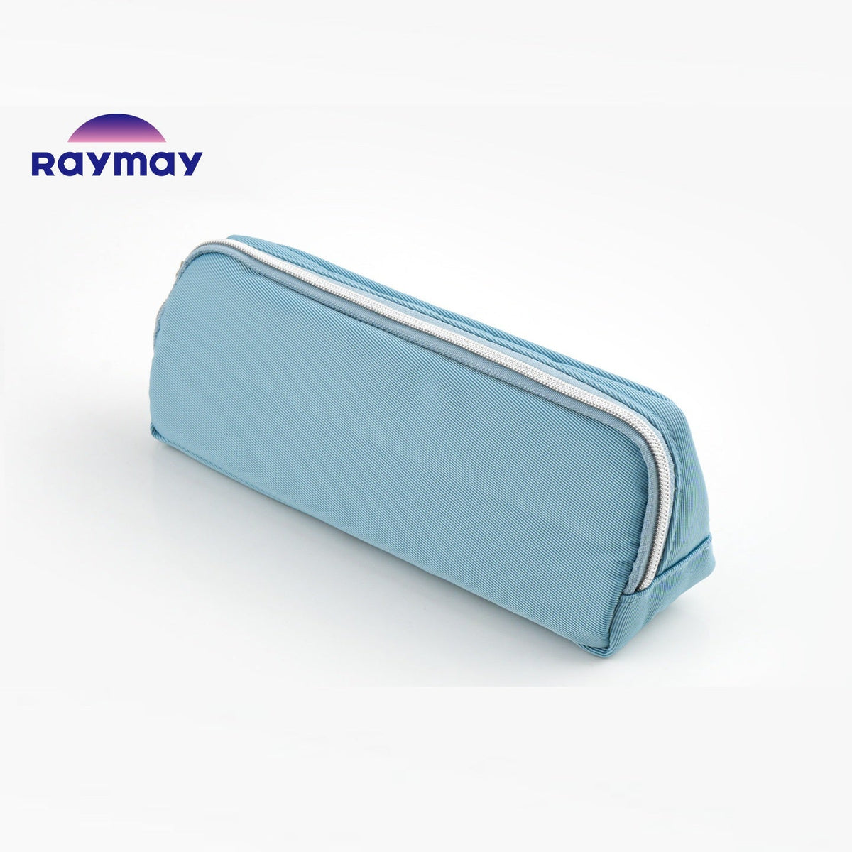 Raymay Patamie Magnetic Triangular Pencil Case – Snap-Open Magnetic Closure | W200 × H70 × D50mm | Polyester 60g | Made in Japan Blue