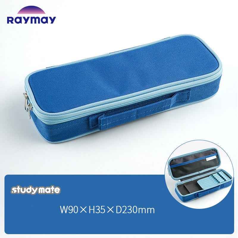 Raymay Studymate Topliner Pen Case - Polyester Blue
