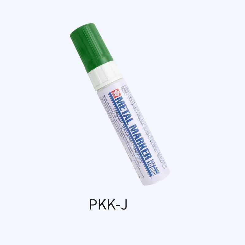 SAKURA Metal Marker PKK-J 10mm Extra Bold Permanent Ink Green