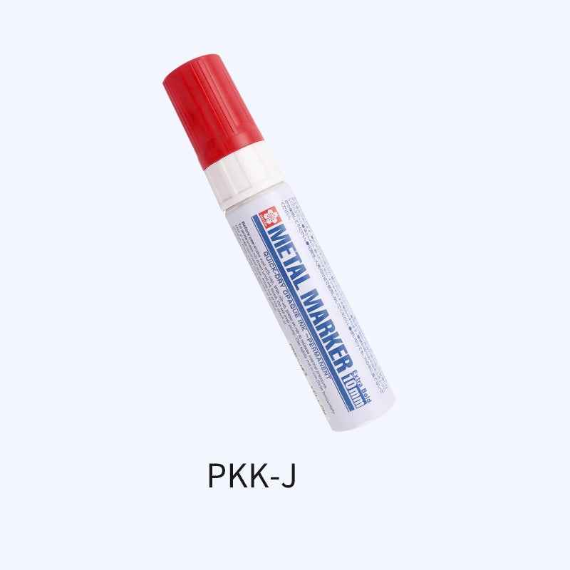 SAKURA Metal Marker PKK-J 10mm Extra Bold Permanent Ink Red
