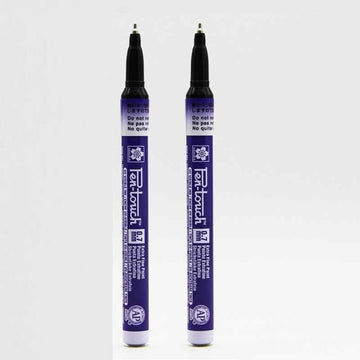 SAKURA Pen-Touch Paint Markers UV Visible Ink -2 Pack (0.7mm/1.0mm) 2pcs 0.7mm