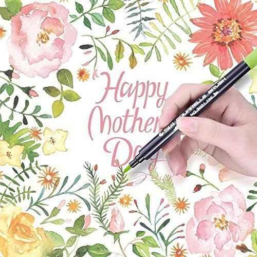 STA 3110 48 Color Double-Ended Watercolour Brush Pen