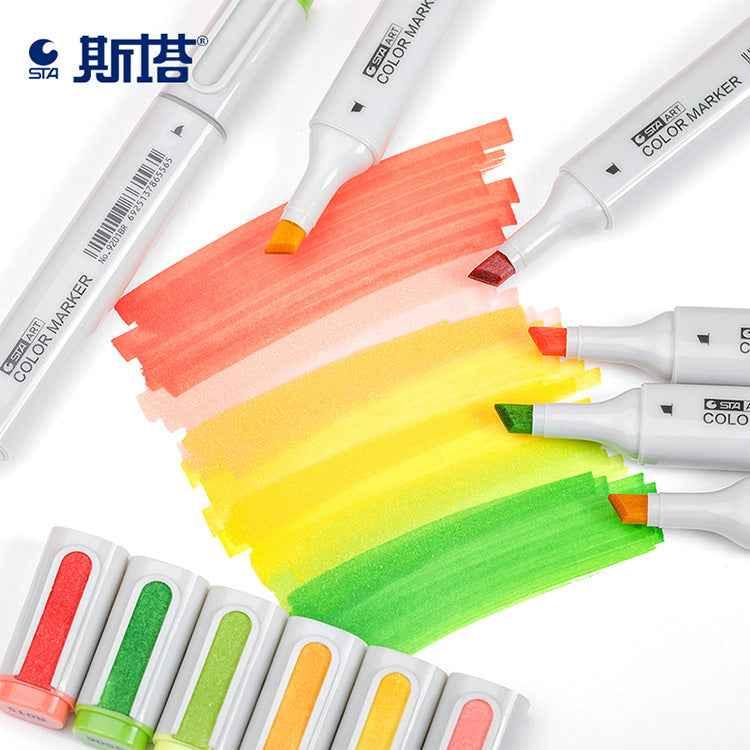 STA 9200 Art Premium Alcohol Markers,60/72/120 Color Standard Set