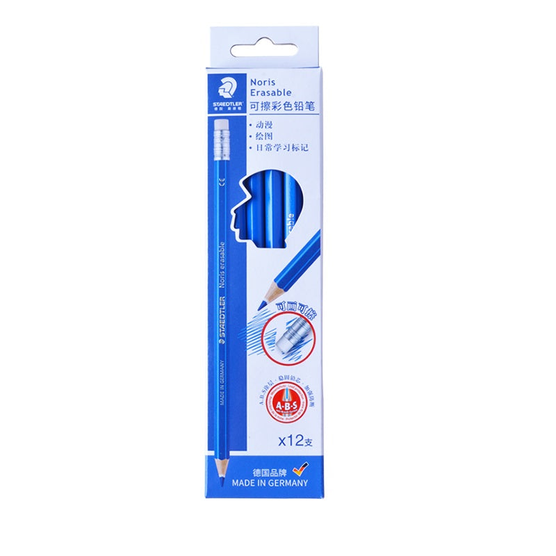 STAEDTLER Noris® Erasable 14450 Colored Pencils Red/Blue Red