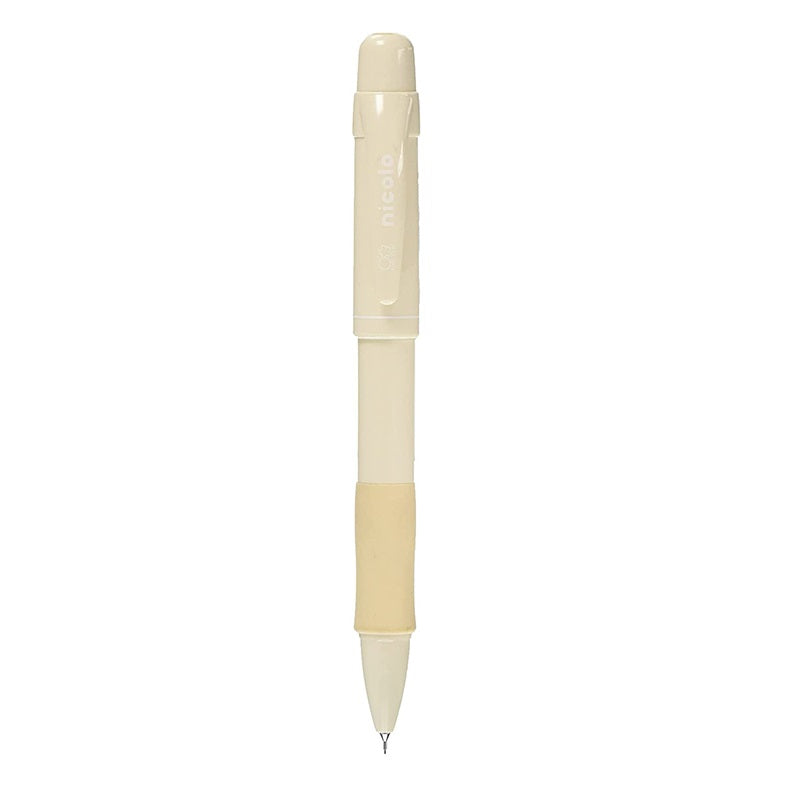 SUN-STAR Nicolo 2in1 Mechanical Pencil,0.5mm&0.3mm with Eraser Beige