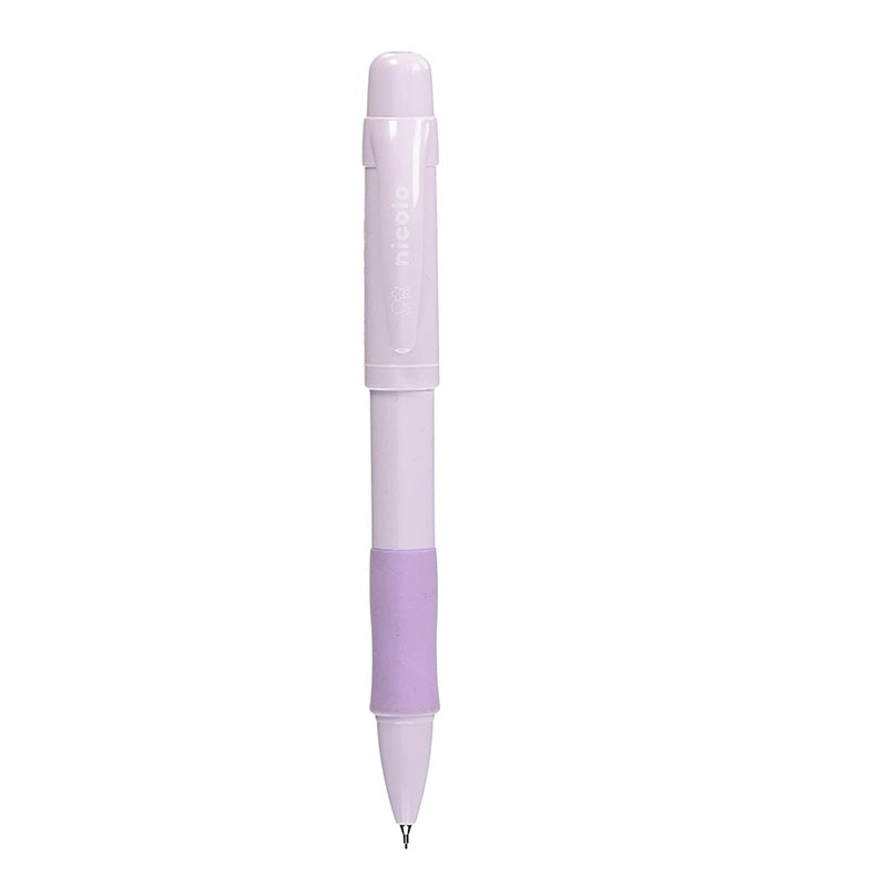 SUN-STAR Nicolo 2in1 Mechanical Pencil,0.5mm&0.3mm with Eraser Purple