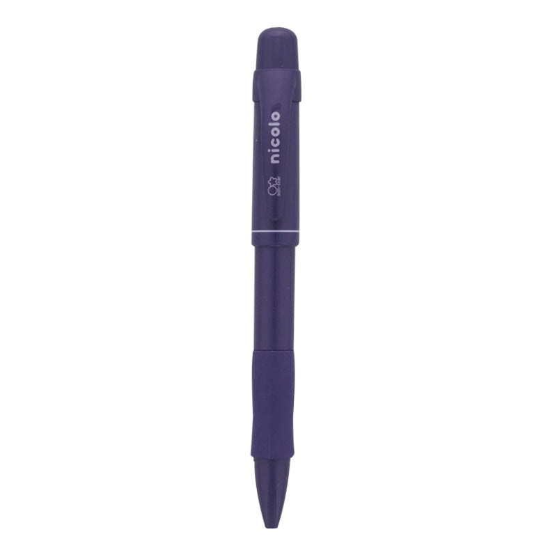 SUN-STAR Nicolo 2in1 Mechanical Pencil,0.5mm&0.3mm with Eraser Dark Blue