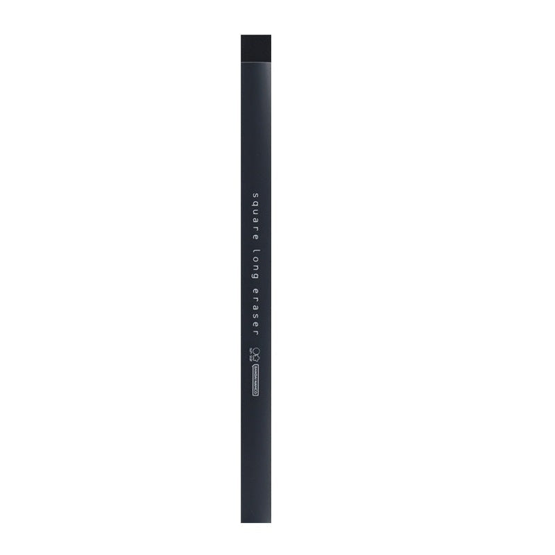 SUN-STAR Square Long Eraser Slim Eraser Black