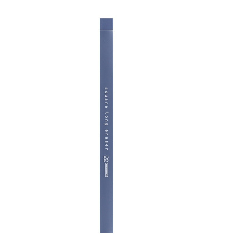 SUN-STAR Square Long Eraser Slim Eraser Navy