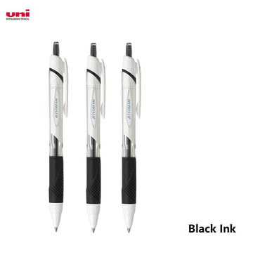 Uni Jetstream SXN-150 Ballpoint Pen 3 PACK 0.5mm White Body Black Ink