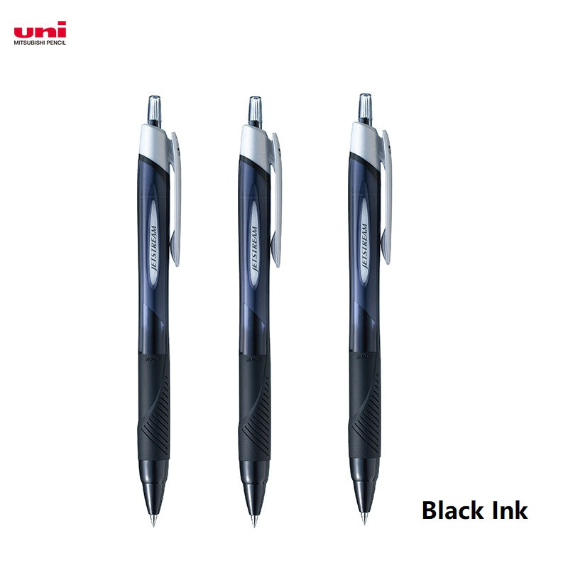 Uni Jetstream SXN-150 Ballpoint Pen 3 PACK 0.38mm Black Body Black Ink