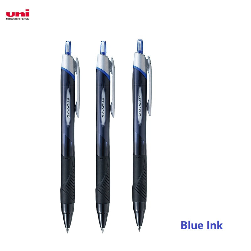 Uni Jetstream SXN-150 Ballpoint Pen 3 PACK 0.38mm Black Body Blue Ink