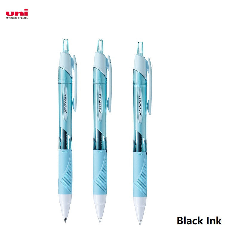 Uni Jetstream SXN-150 Ballpoint Pen 3 PACK 0.38mm Blue Body Black Ink