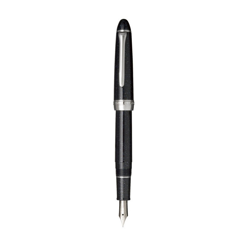 Sailor Shikiori Hisakata Fountain Pen with Converter, Resin Body & Stainless Steel Nib Black