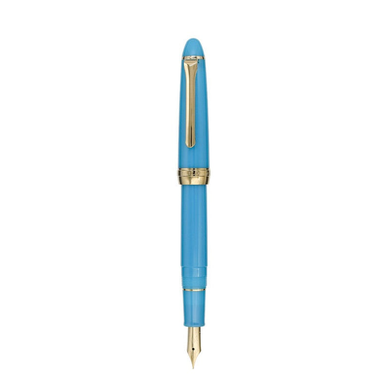 SHIKIORI Kusa Asobi Fountain Pen with Converter, Resin Body & Stainless Steel Nib Pink