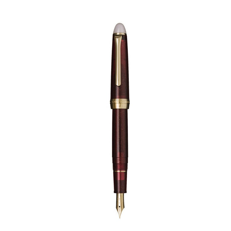SHIKIORI TSUKUYONO MINAMO Fountain Pen with Converter, Resin Body & Stainless Steel Nib Pink