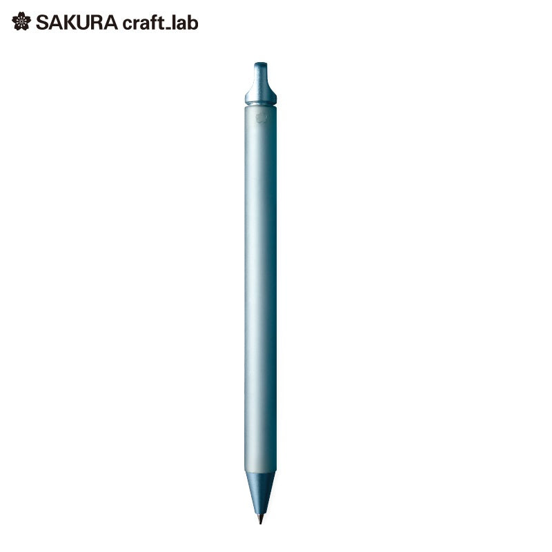 Sakura Craft Lab 002 Gel Pen - Black Ink Sky Blue