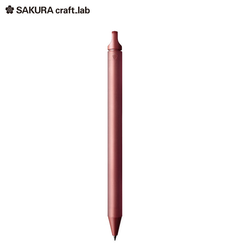 Sakura Craft Lab 002 Gel Pen - Black Ink Pink
