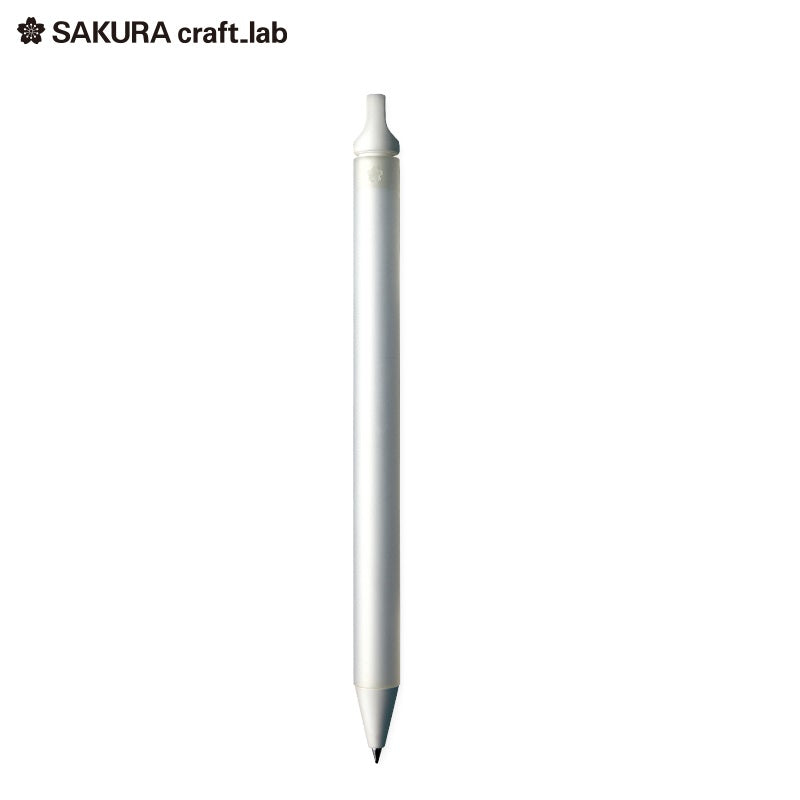 Sakura Craft Lab 002 Gel Pen - Black Ink White