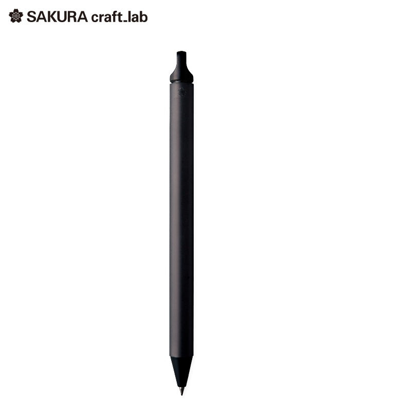 Sakura Craft Lab 002 Gel Pen - Black Ink Black