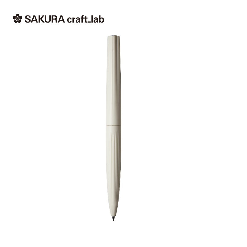 Sakura Craft Lab 005 Gel Pen - Sepia Black Ink White