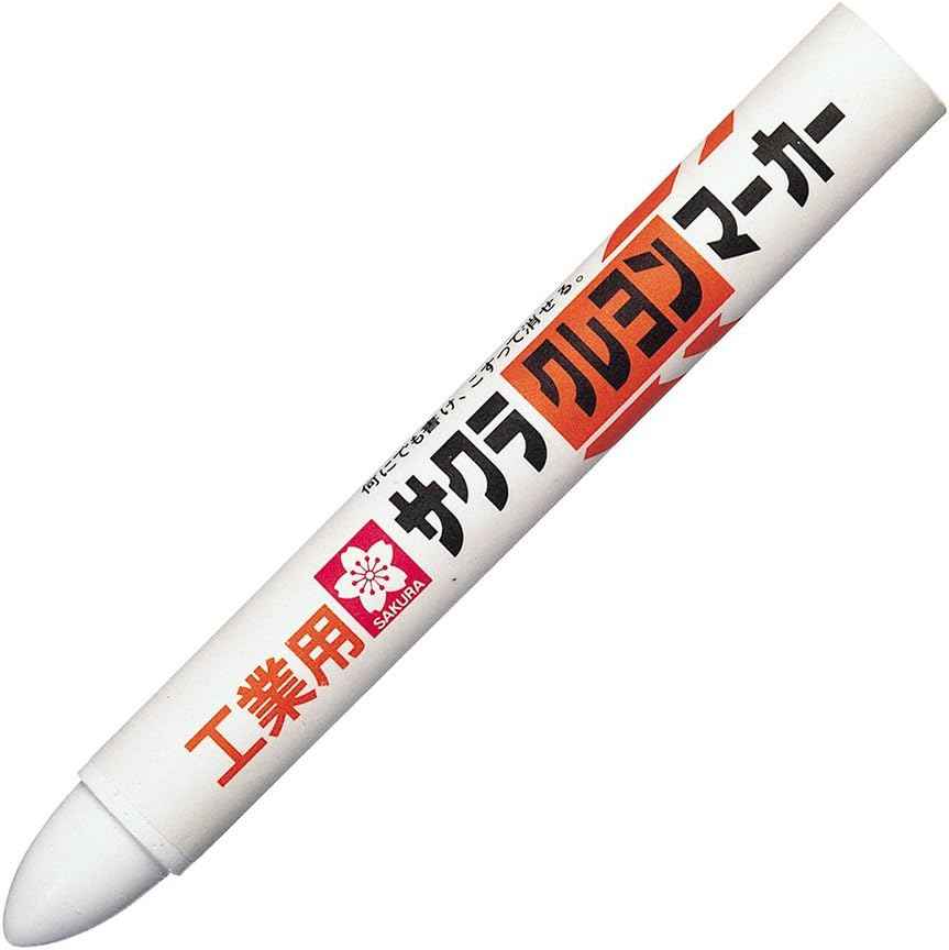 Sakura GHY Industrial Crayon Markers, 4 Pieces