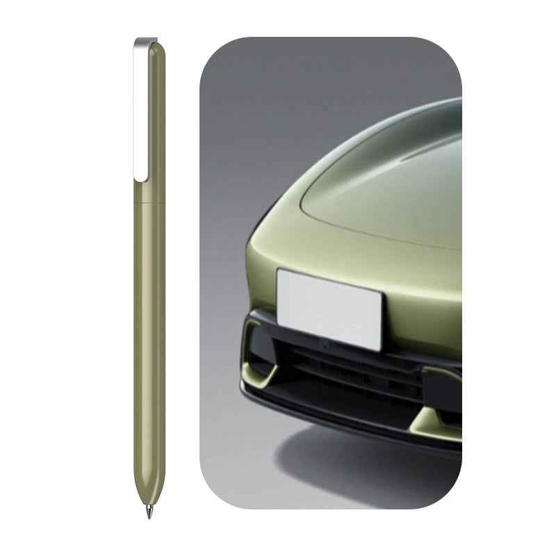 Sankou JZ19 Rotating Metal Ballpoint Pen 0.5mm Black Ink Green