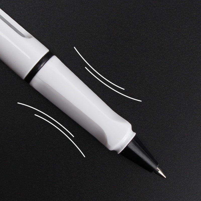Sankou ZX1 Pull-Cap Ballpoint Gel Pen 0.5mm Black Ink with 5 Refills
